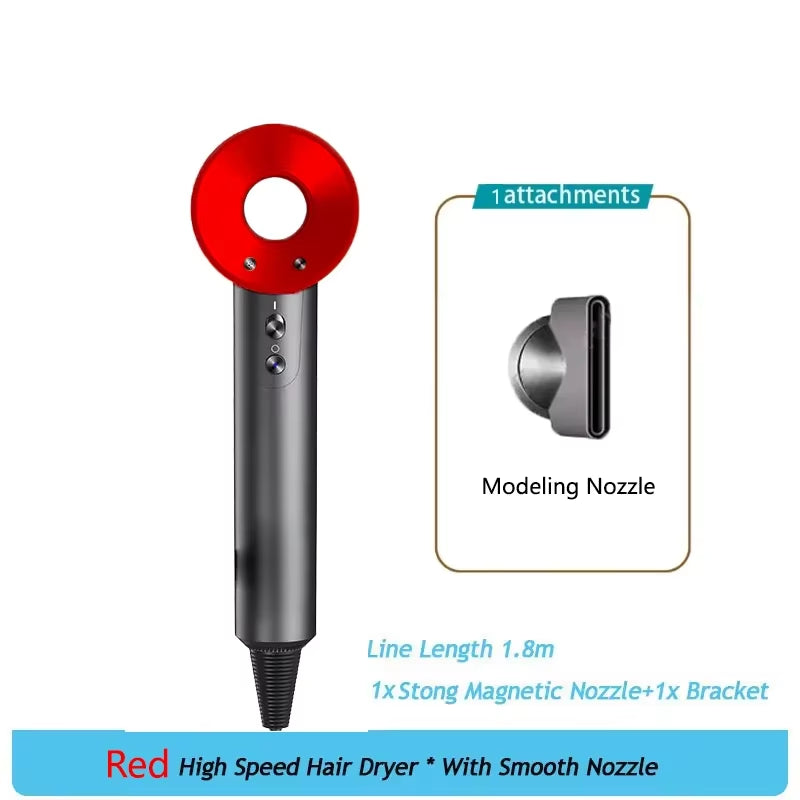 Professional Leafless Hair Dryer, High-Speed Negative Ion 110,000 Rpm, Professional Hair Care, 62M/S Wind, 1600W, Quick Drying